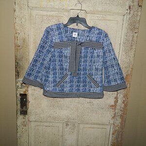 CAbi Reina Collection Club Jacket Size S (VV-23)